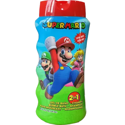 Pěna do koupele a šampon Super Mario