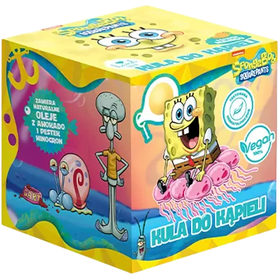 Šumivá koule do koupele Sponge Bob