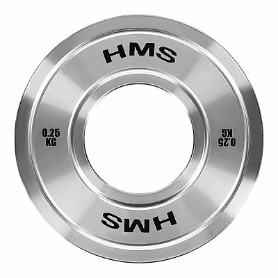Ocelový olympijský kotouč HMS TOS02 0,25 kg