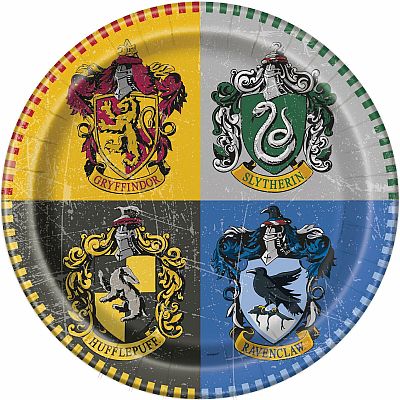 Papírové party talíře Harry Potter 23 cm