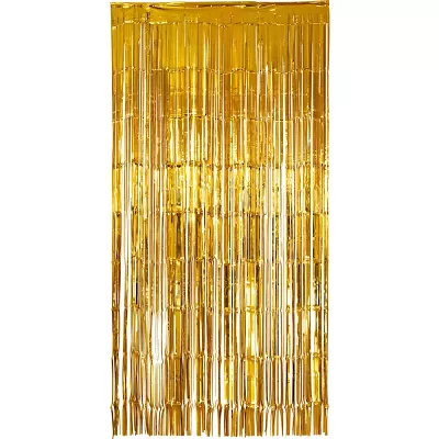 Zlatý závěs 100 x 200 cm