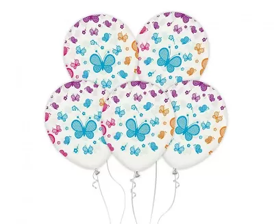 Latexové balonky motýlci 5ks