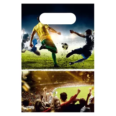 Papírové tašky Fotbalisti 8 ks