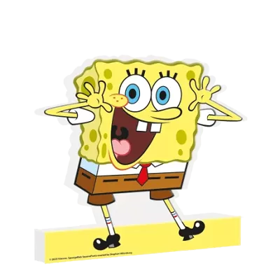 Dekorace na stůl Sponge Bob 29 x 28 cm
