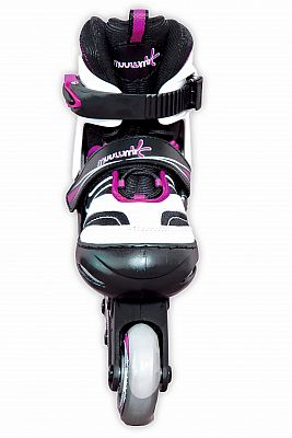 Muuwmi nastavitelné dětské inline brusle, růžové vel. 37-40