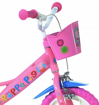 Dívčí kolo 12" s příslušenstvím PEPPA PIG