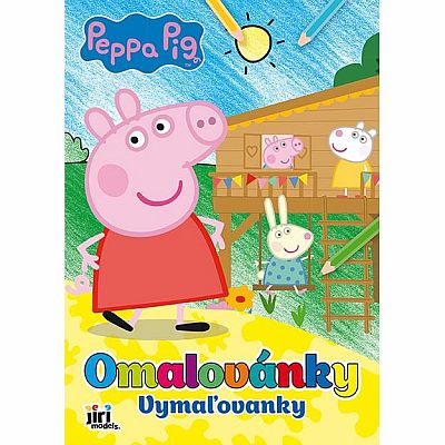 Omalovánky Prasátko Pepina A4