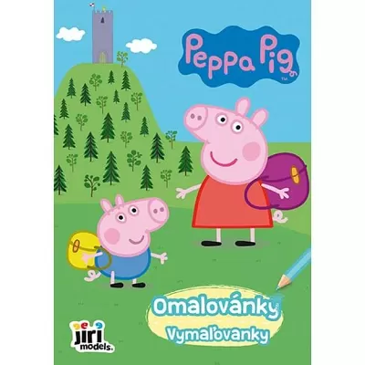 Omalovánky Prasátko Pepina A5