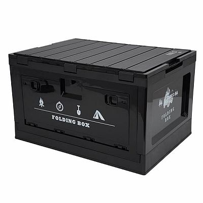 Skládací box NILS Camp NCB4006 2v1 s víkem a funkcí stolu 50L