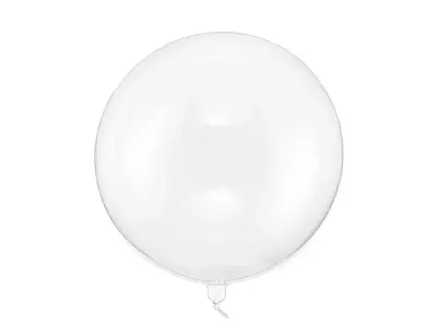 Dekorační bublina průhledná 40 cm
