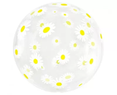 Dekorační bublina kopretiny 51 cm