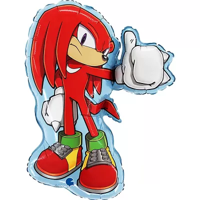 Foliový balonek Sonic - Knuckles 90 x 65 cm
