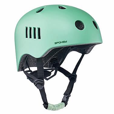 Spokey PUMPTRACK Helma na kolo, inline, skate, freeride, 48-57 cm, zelená