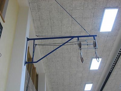Konstrukce pro kruhy k instalaci na stěnu, typ 2 nebo 3