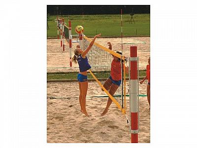 Síť volejbal BEACH SPORT, PL/3mm, černá