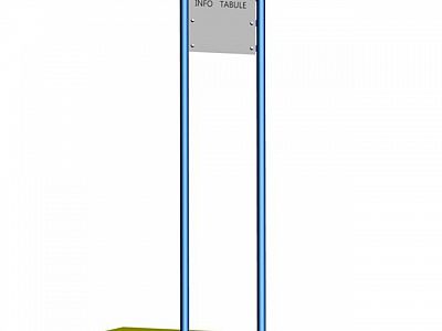 Informační tabule na Workoutové hřiště (znázornění cviku)