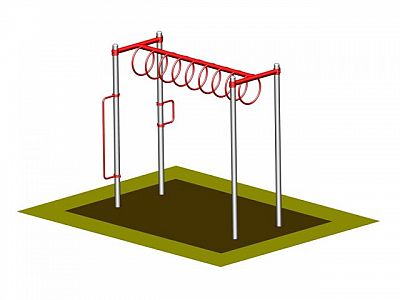 Ručkovací sestava V2 - WK15, Workoutový prvek
