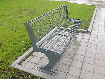 Lavička TGM celokovová 1,8 m