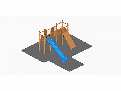 DHA09 - Sestava 2 věže, varianta 3 (v pádu do 1.75 m)