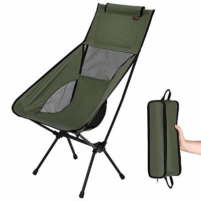 Ultralehké skládací křeslo NILS Camp NC3321 khaki