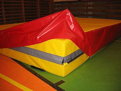 Spojovací krycí exteriérová plachta 4x2 m na duchny - hasiči