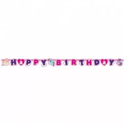 Party nápis My little Pony - Happy Birthday 200 cm