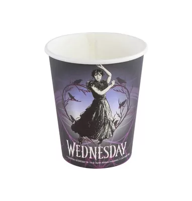 Papírové kelímky Wednesday 8ks