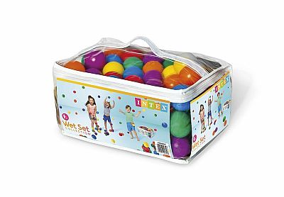 Míčky hrací Intex 49602 small fun 100 kusů 6,5 cm