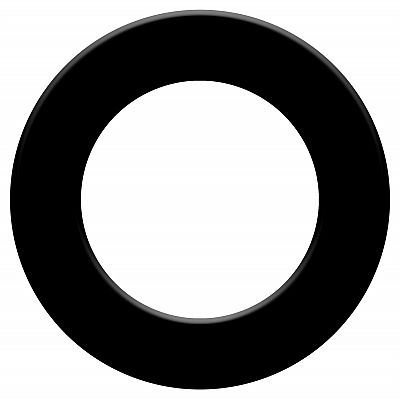Ochranný kruh XQMax Dartboard Surround BLACK