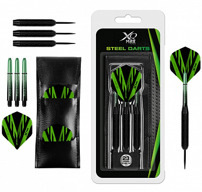 Šipky XQ MAX Steel Black Coated 23g
