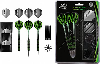 Sada XQMax SET šipky 23g Steel + příslušenství
