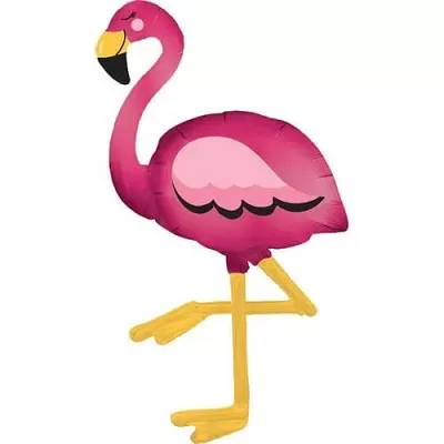 Foliový balonek stojící Plameňák 172cm