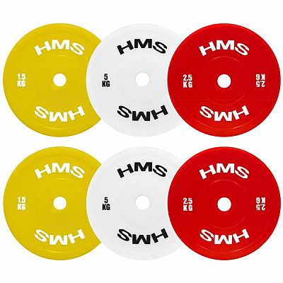 Sada technických kotoučů HMS TPP set 2 x 1,5 - 5 kg