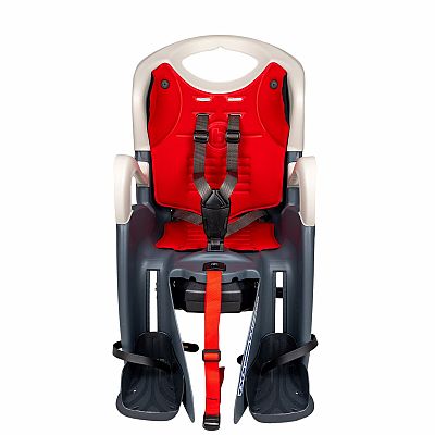 BELLELLI TIGER Dětská sedačka na kolo EASY DREAM polohovatelná, šedá