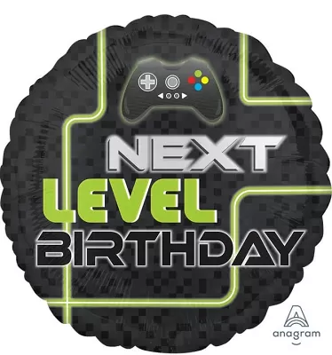 Foliový balonek Next Level Birthday 43cm