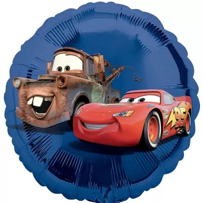 Foliový balonek Cars 43 cm - Nebalený