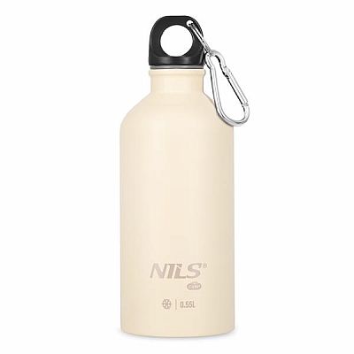 Nerezová turistická láhev NILS Camp NC3801 béžová 500 ml