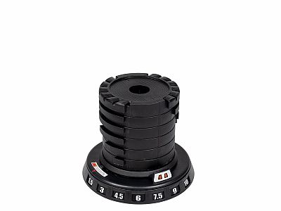 Kettlebell nové generace 7v1 - nastavitelný, 1,5 - 10 kg