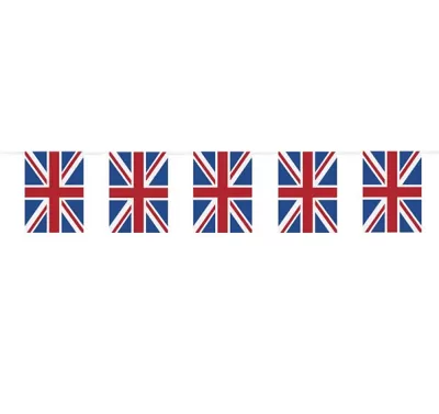 Vlaječková girlanda Velká Británie 10m