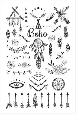 Dočasné tetování Boho