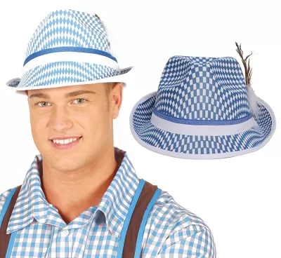 Klobouk s peřím Oktoberfest