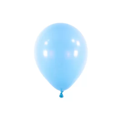 Dekorační balonky Světle modré 13 cm - 100 ks - D09