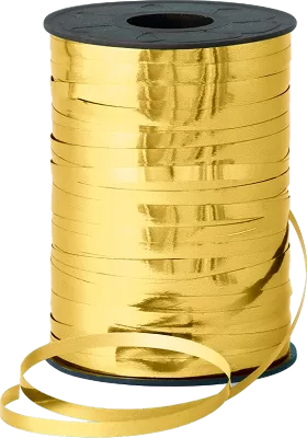 Stuha metalická 5mm x 250m zlatá