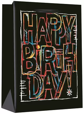Dárková taška S - Happy Birthday