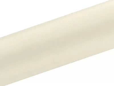 Dekorační satén krémový 0.36x9m