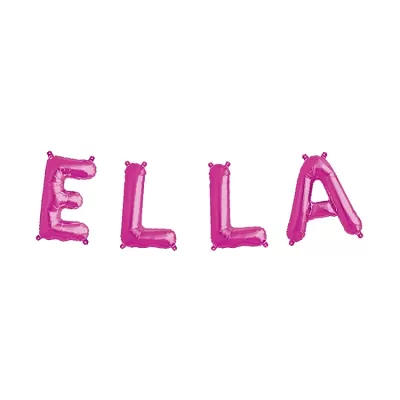 !VÝPRODEJ! Balónkový nápis - Ella