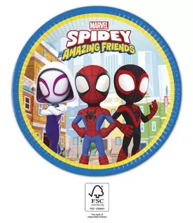 Papírové talíře EKO - Spidey (Marvel) 23cm/8ks