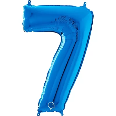 Číslice 7 modrá (66cm,26")
