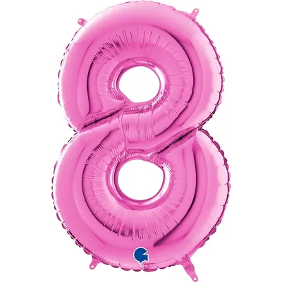 Číslice 8 fuchsia (66cm,26")