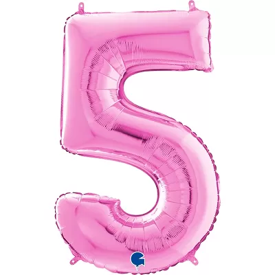 Číslice 5 fuchsia (66cm,26")